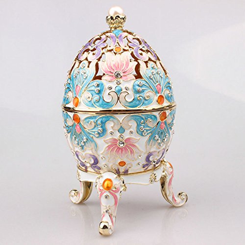 Amazon｜インペリアルイースターエッグボックスPlatinum Coloredクリア